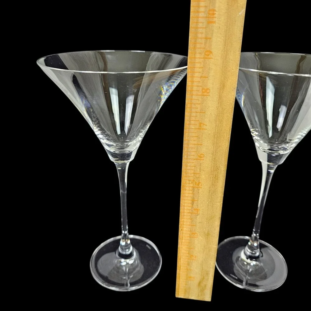 Set of 2 LENOX  Tuscany Classics Martini Glass 10 Oz‎ 8 3/4